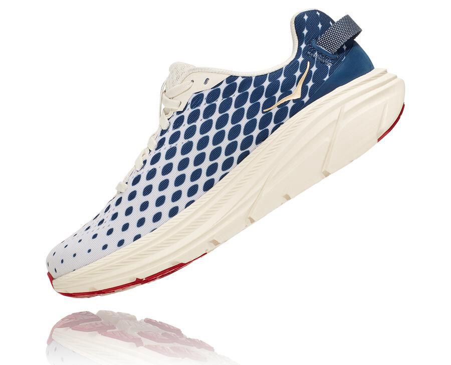 Tenis Hoka One One Mujer Blancos/Azules - Rincon 2 - CKVS23740